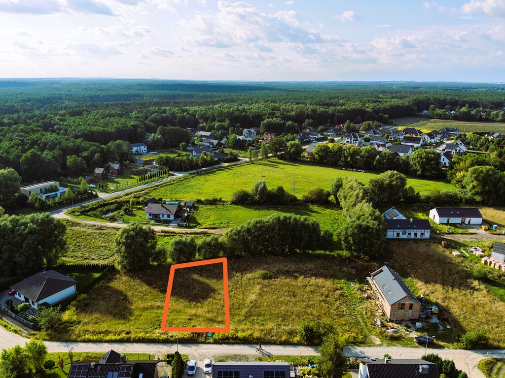Buduj od zaraz! Działka 900 m² przy lesie
