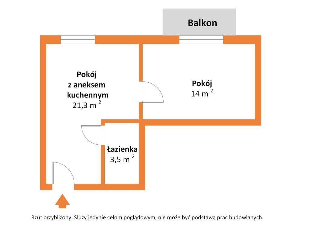 Dwa pokoje w idealnym stanie - bezczynszowe!