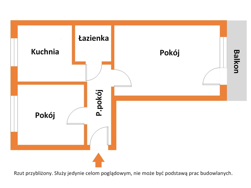 2 pokoje z balkonem oś. Herby ul. Weroniki
