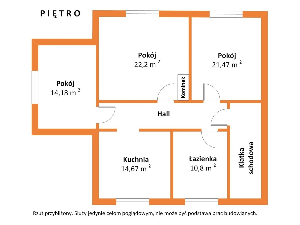 PIĘTRO DOMU Z WŁASNYM OGRODEM