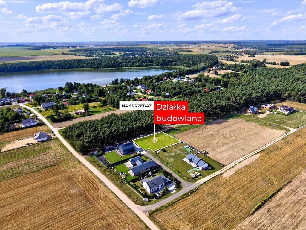 Działka 1298m² Sapowice MPZP media | podział