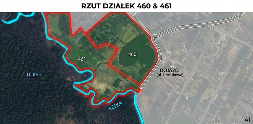 Dom z własnym parkiem lub teren pod inwestycje!