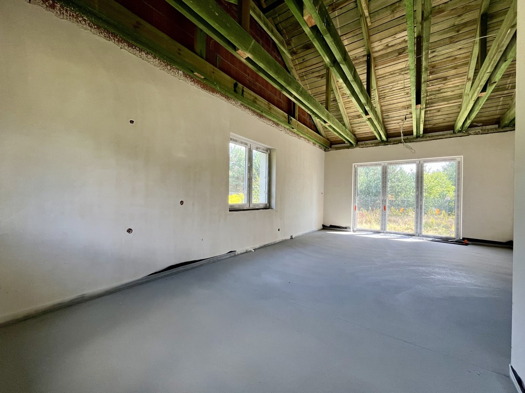Parterowy bliźniak 88 m² | 4 pokoje | Duża działka