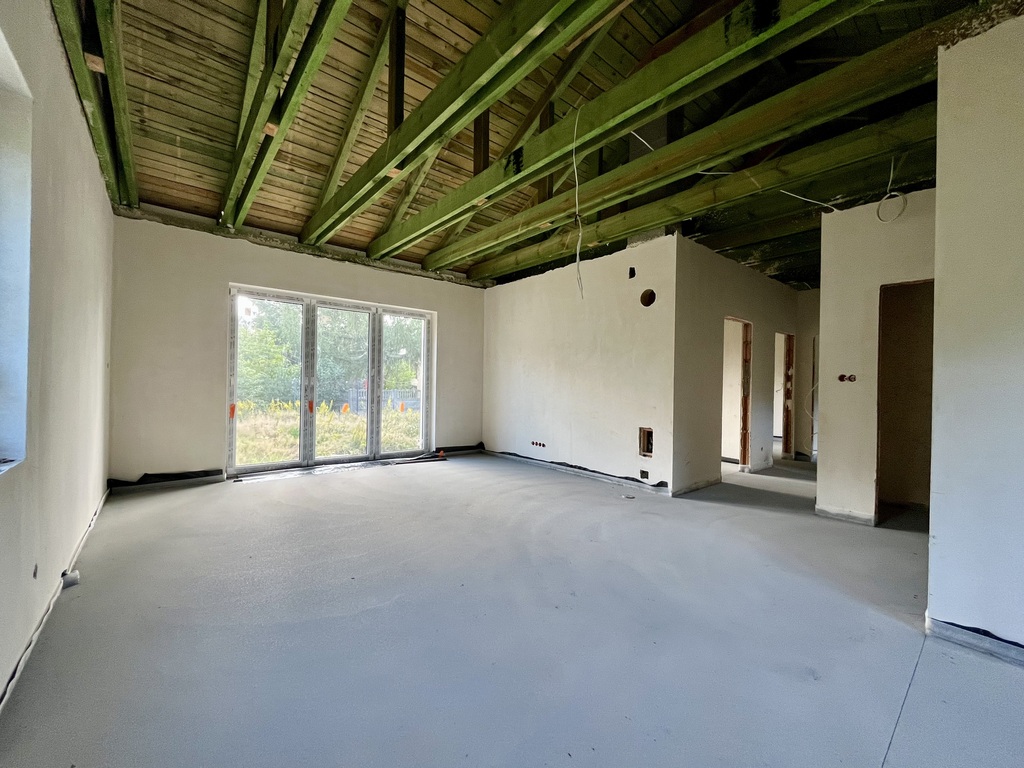 Parterowy bliźniak 88 m² | 4 pokoje | Duża działka