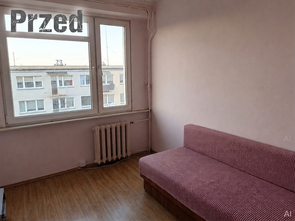 Przestronne mieszkanie z potencjałem aranżacyjnym!