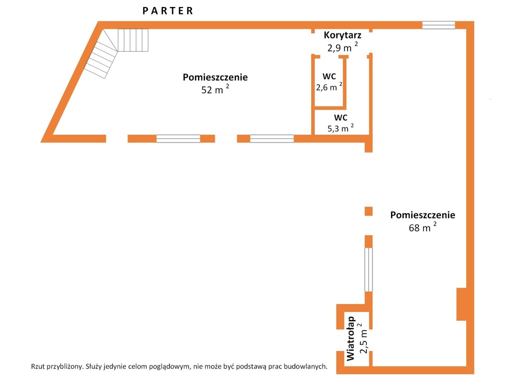 Lokal 235 m², dawny pub, możliwość usług