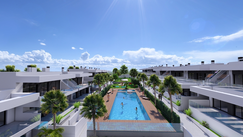 Apartament na parterze przy polu golfowym Algorfa