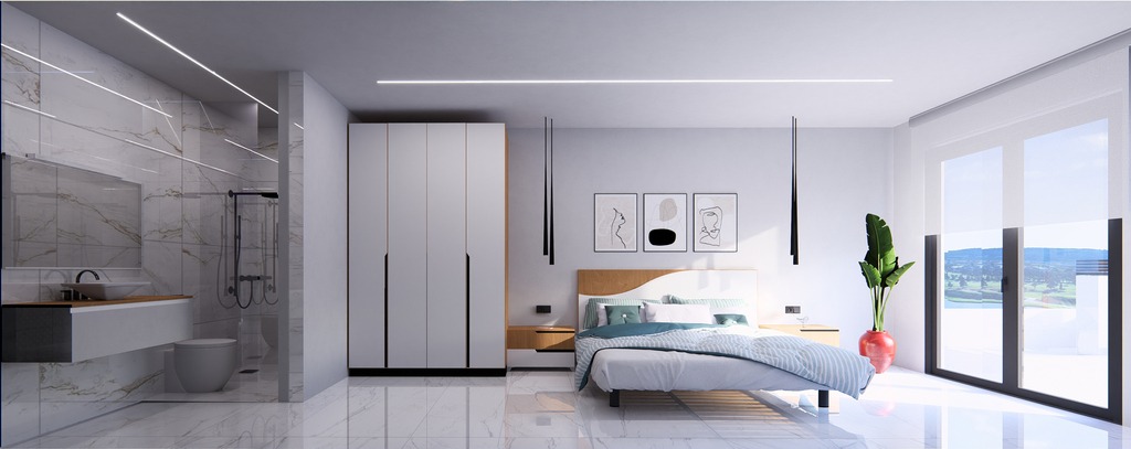 Apartament na parterze przy polu golfowym Algorfa