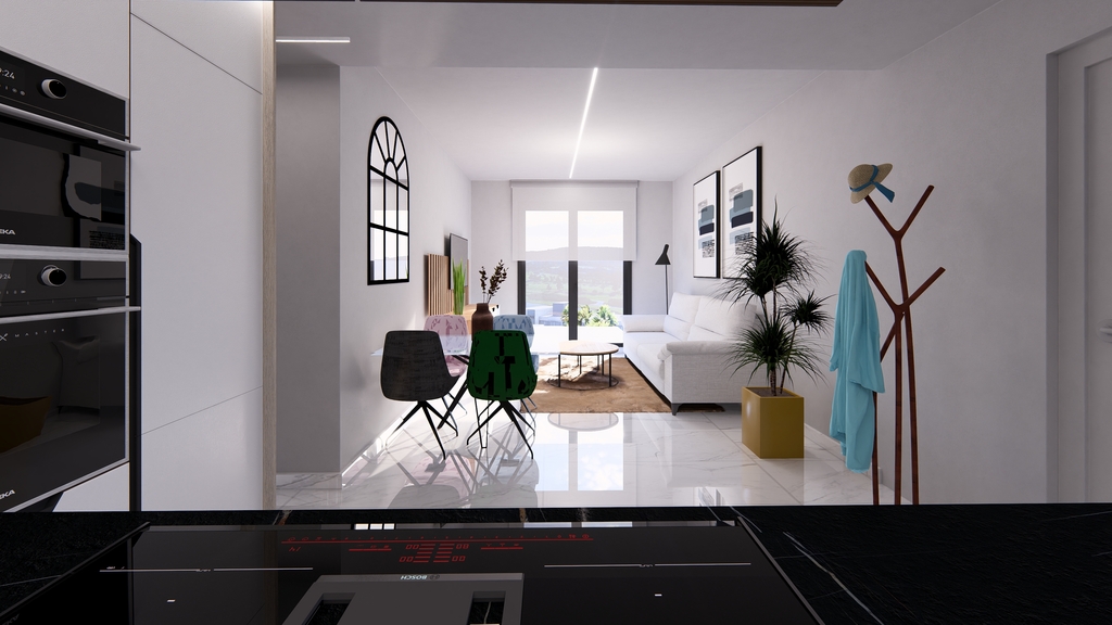 Apartament na parterze przy polu golfowym Algorfa