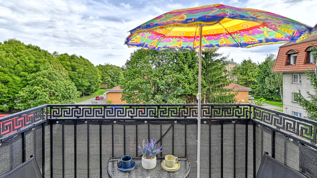 Zjawiskowe 85 m² po generalnym remoncie balkon