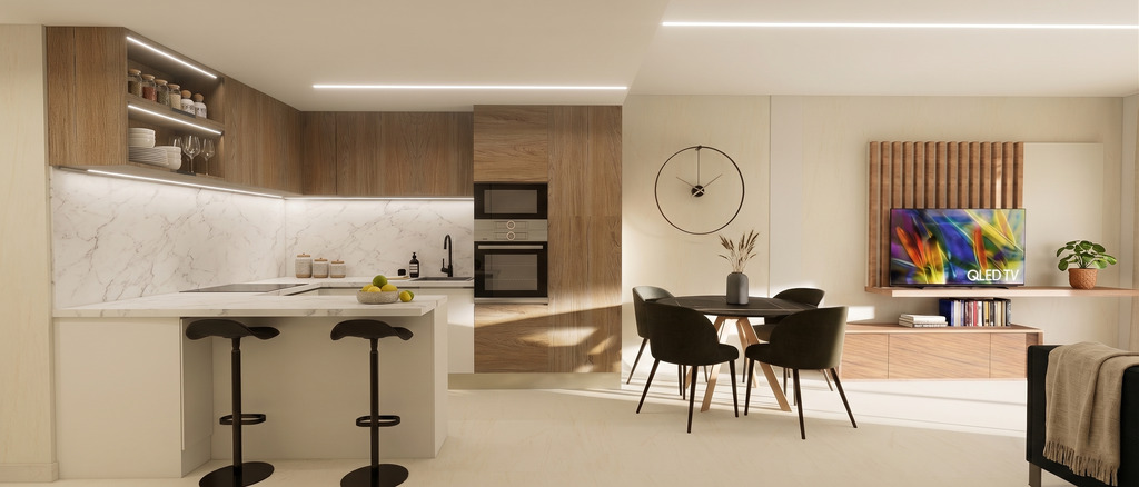 Apartament z basenem i garażem, El Raso