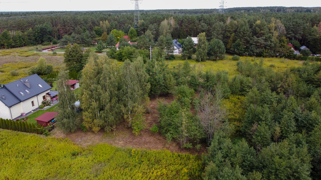 WZ na dom jednorodzinny - 1629m2 gm. Wiązowna