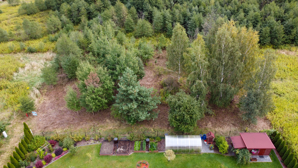 WZ na dom jednorodzinny - 1629m2 gm. Wiązowna