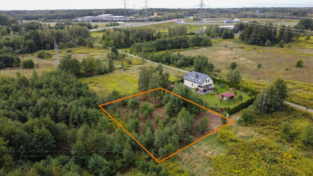 WZ na dom jednorodzinny - 1629m2 gm. Wiązowna