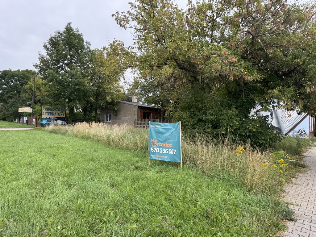 Działka 542 m², inwestycyjna, MPZP