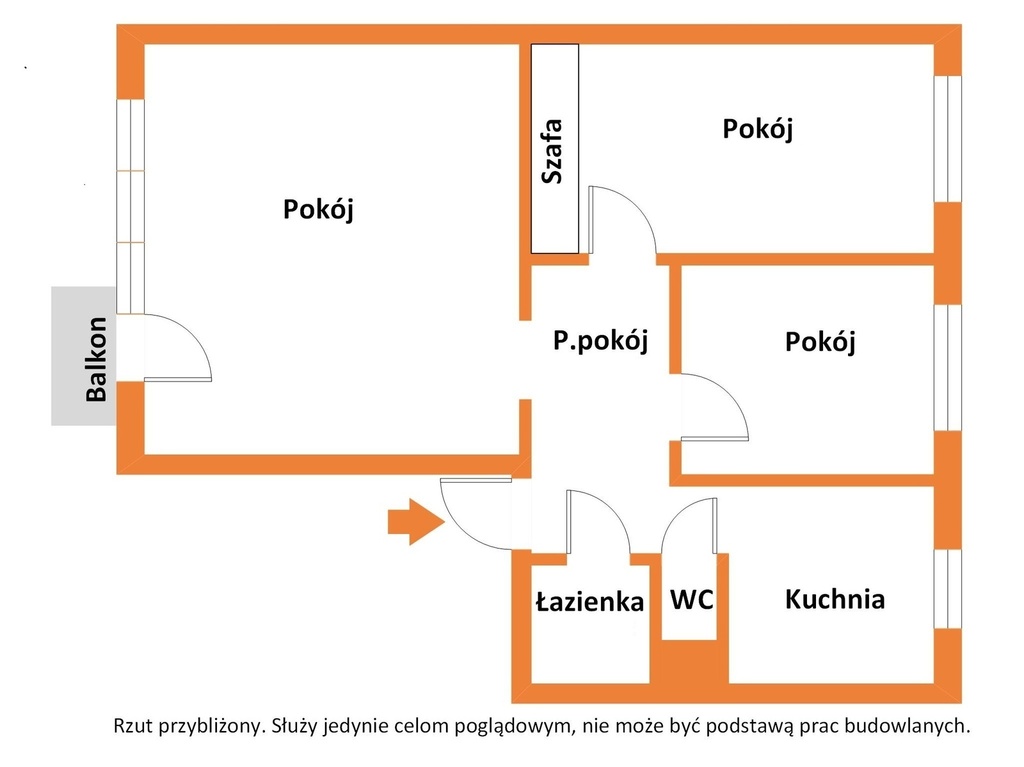 Jasne, rozkładowe mieszkanie z widokiem w Zgierzu.