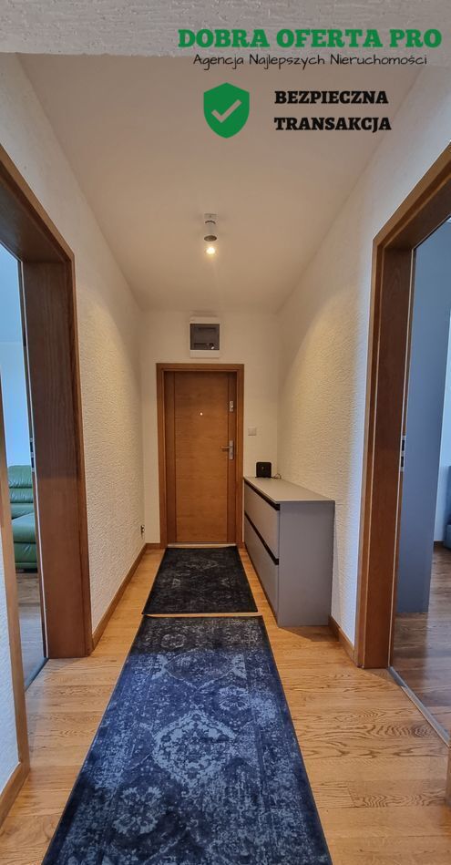 3 pokoje z widokiem na Wisłę | 71 m²