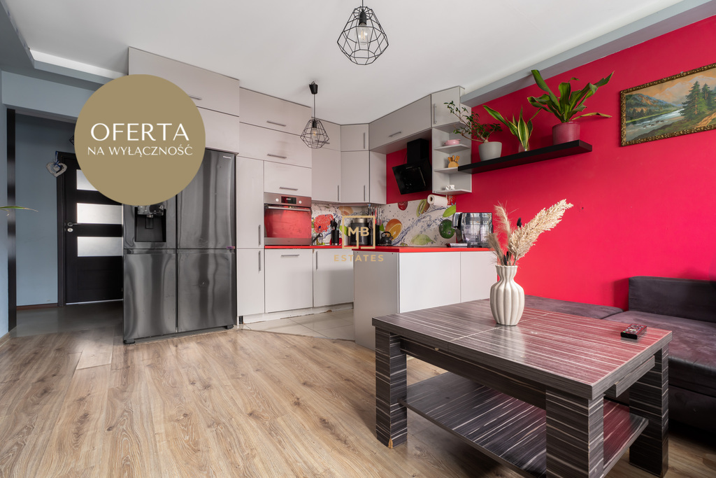Przestronne mieszkanie 46,55 m²| balkon i garaż!