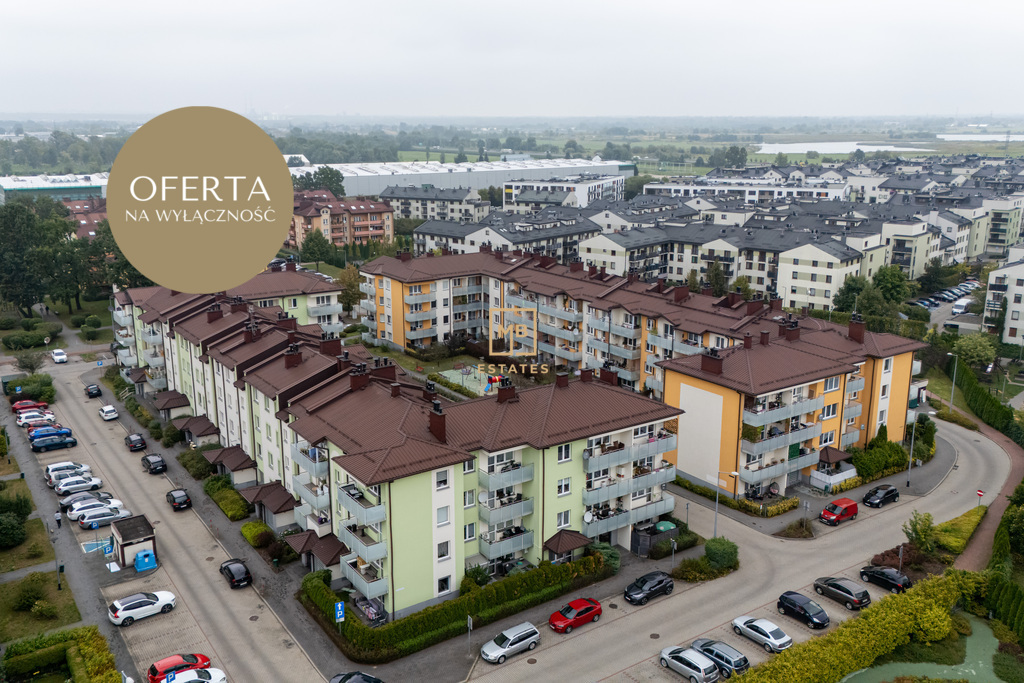 Przestronne mieszkanie 46,55 m²| balkon i garaż!