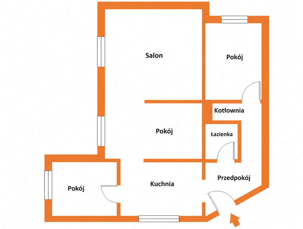 Dom w cenie mieszkania na b.dużej działce. Potasze