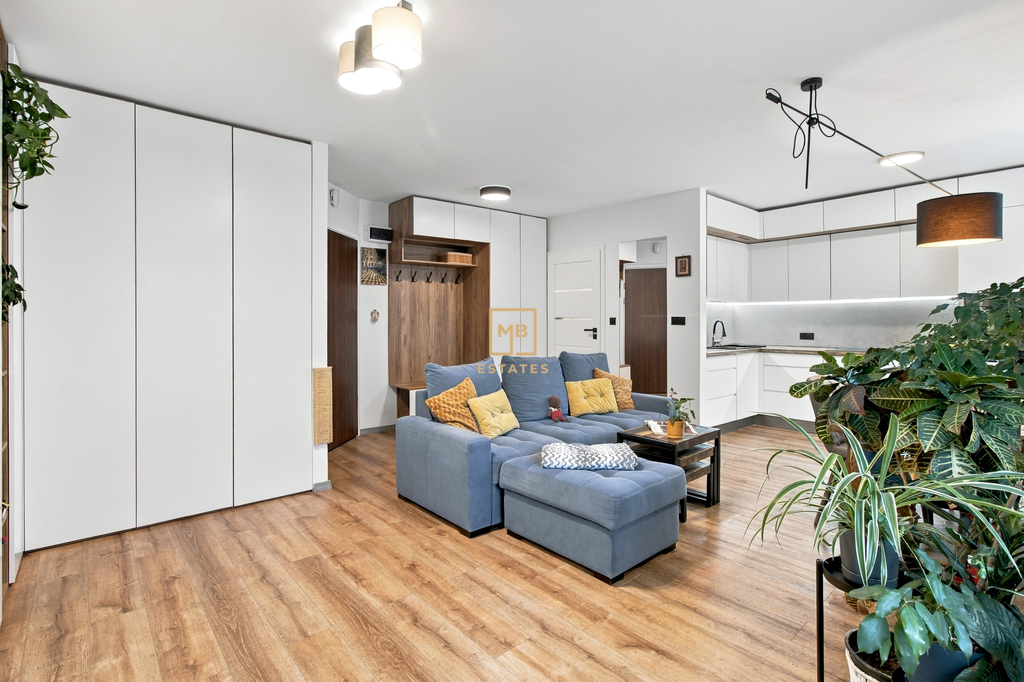 Przestronna, wykończona kawalerka 37,1m2