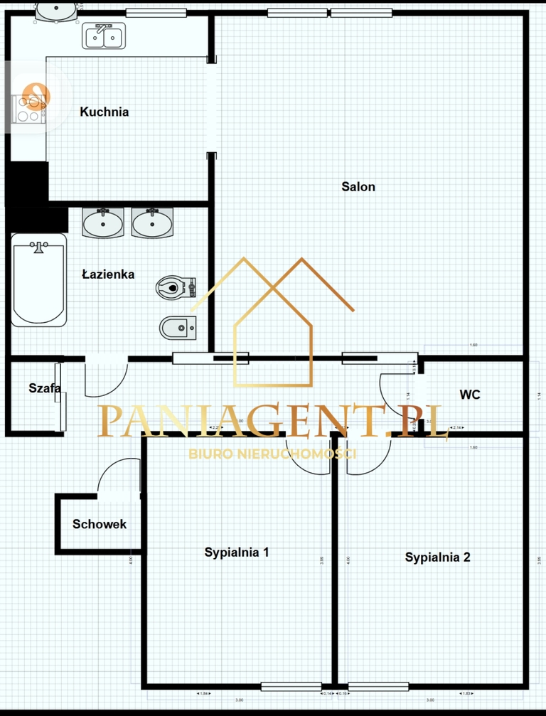 ##Apartament Śródmieście ## 3 pokoje##85 m kw##LUX