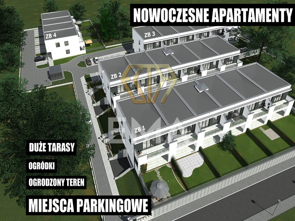 Luksusowe mieszkanie 58 m2 z ogródkiem