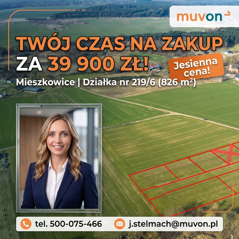 DZIAŁKA ZA 39.900 ZŁ!!!