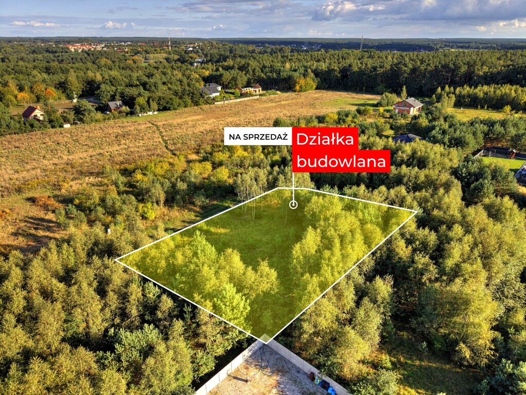 Działka budowlana z pozwoleniem na budowę! 1477m2