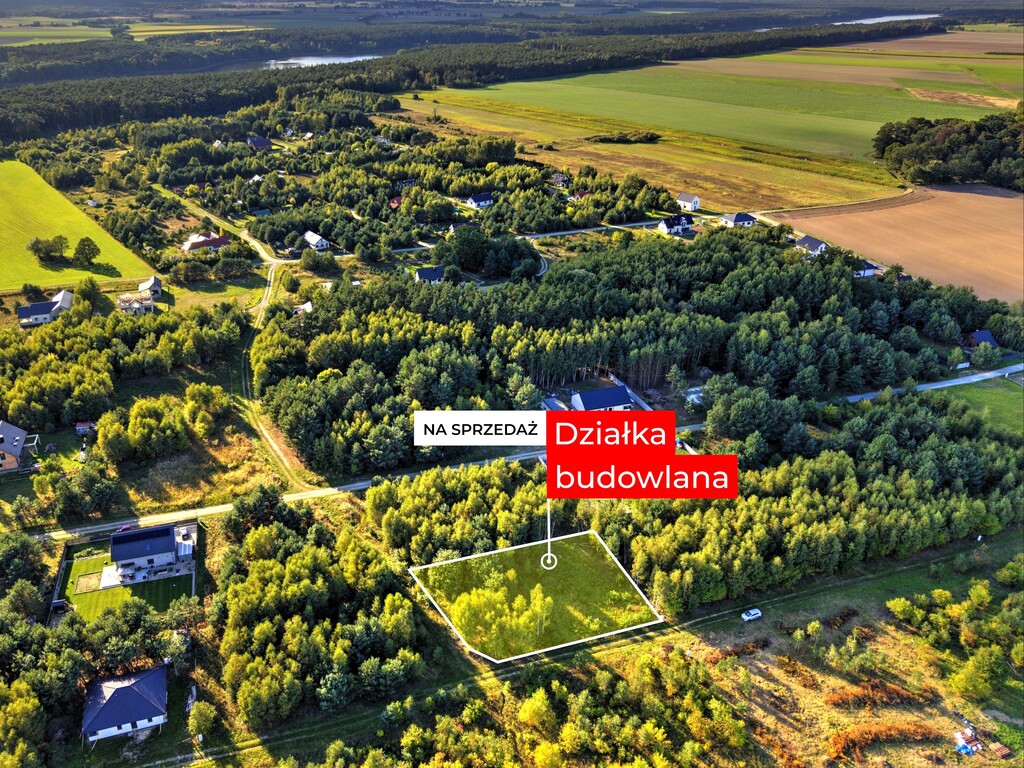 Działka budowlana z pozwoleniem na budowę! 1477m2