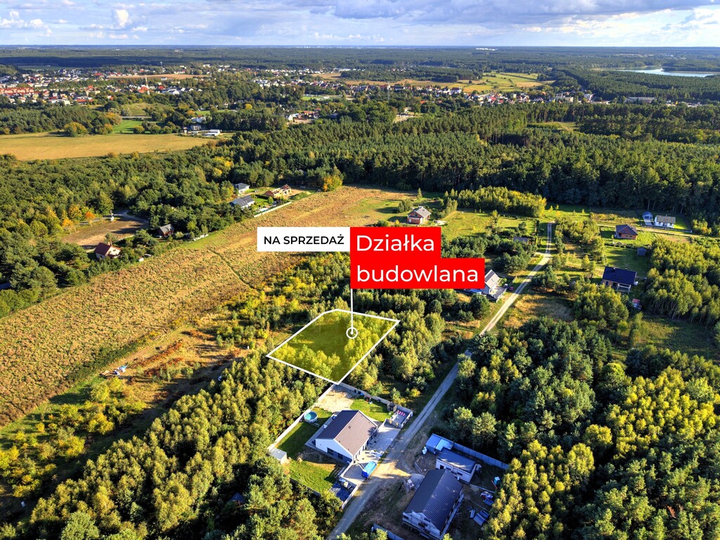 Działka budowlana z pozwoleniem na budowę! 1477m2