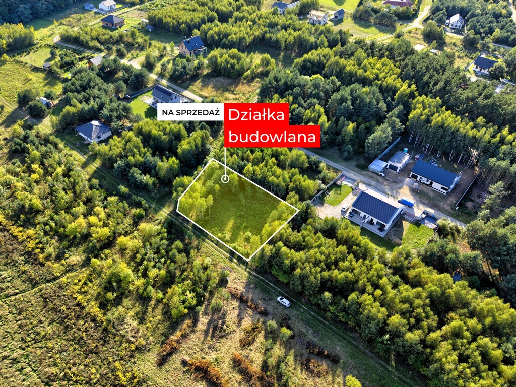 Działka budowlana z pozwoleniem na budowę! 1477m2
