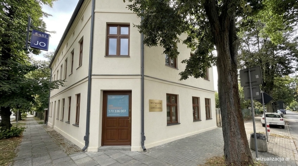 Narożna kamienica w Pabianicach - 290 m²