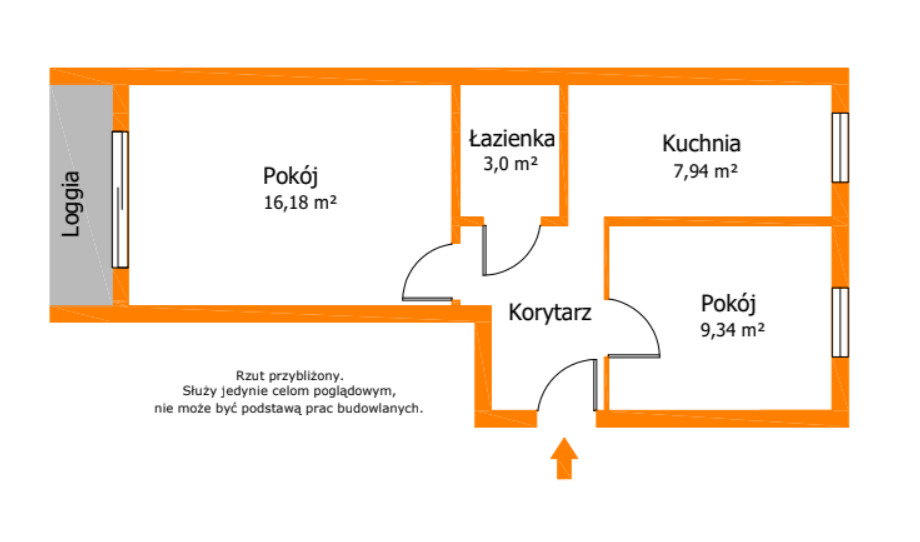 Przytulne 2 pokoje bez remontu