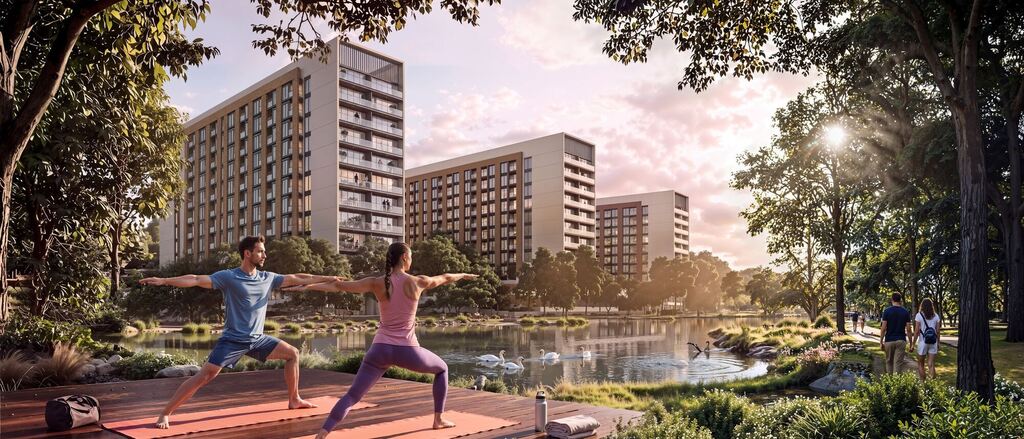 Apartament z 1 sypialnią w parkowym otoczeniu – Dubaj