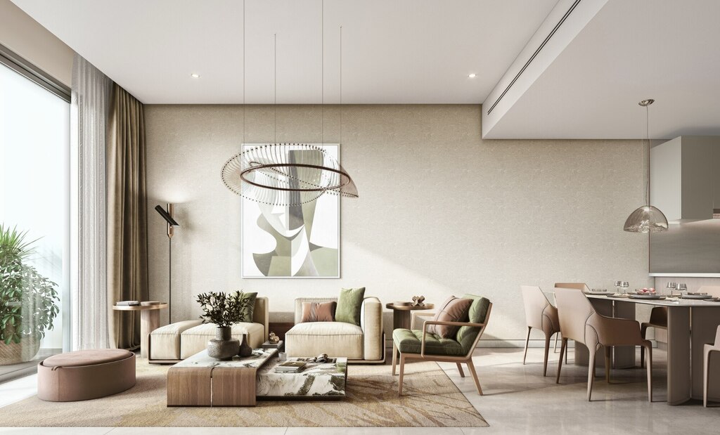 Apartament z 1 sypialnią w parkowym otoczeniu – Dubaj