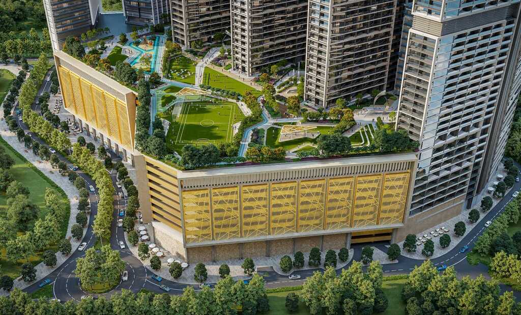 Apartament z sypialnią i balkonem w kompleksie z ogrodami – Dubaj