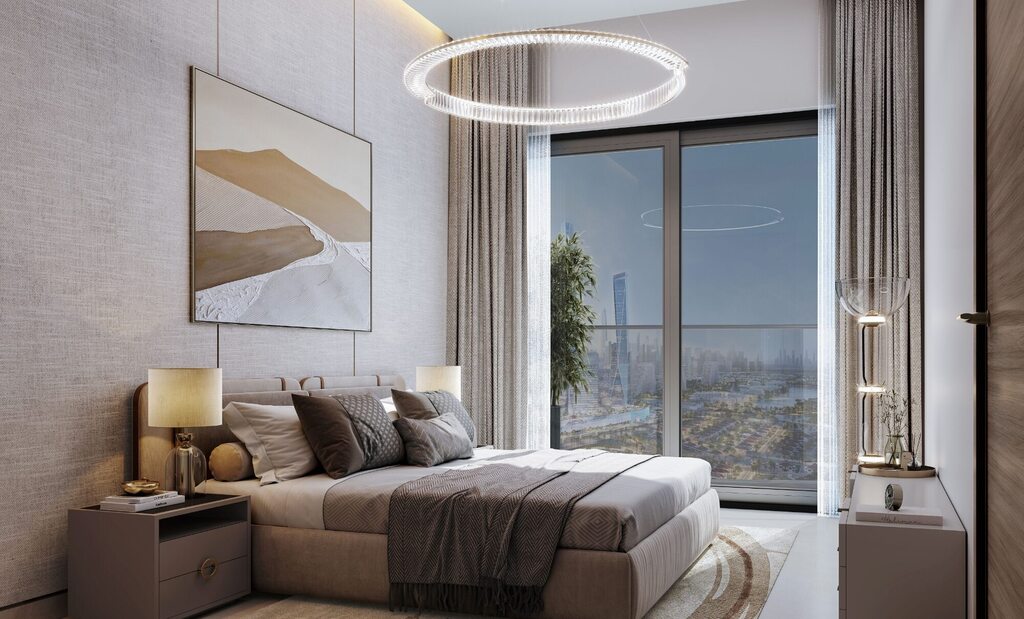 Apartament z sypialnią i balkonem w kompleksie z ogrodami – Dubaj