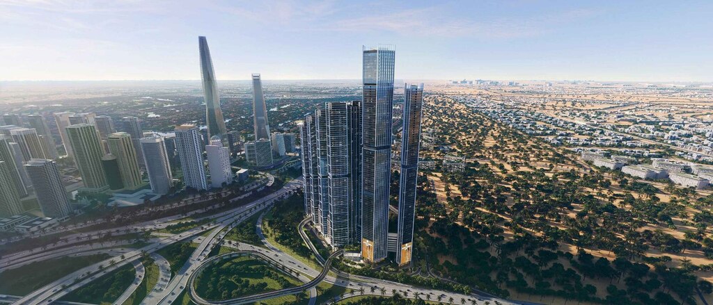 Apartament z sypialnią i balkonem w wieżowcu – Dubaj