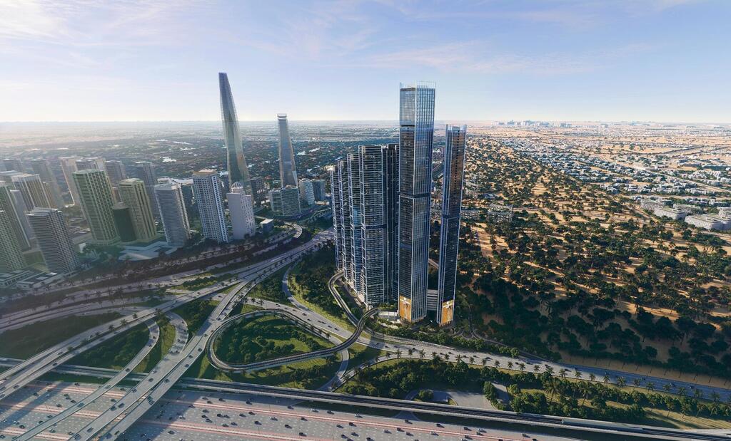 Apartament z sypialnią i balkonem w wieżowcu – Dubaj