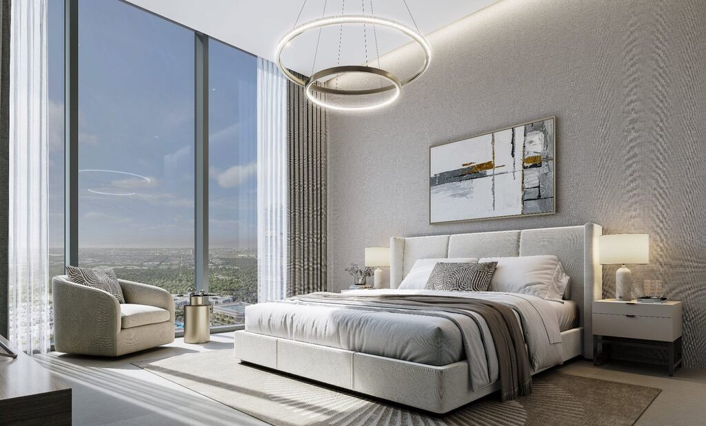 Apartament 2 pok. w nowym wieżowcu, 51 m², blisko centrum Dubaju