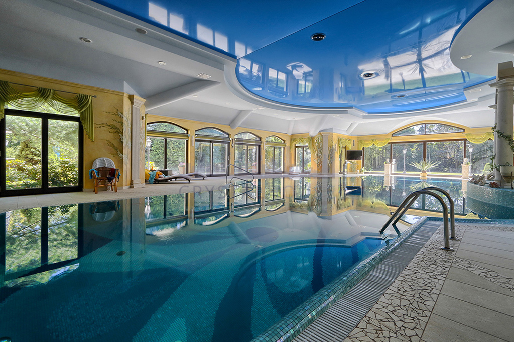 Luksusowa rezydencja Dąbrowa Leśna basen i Spa