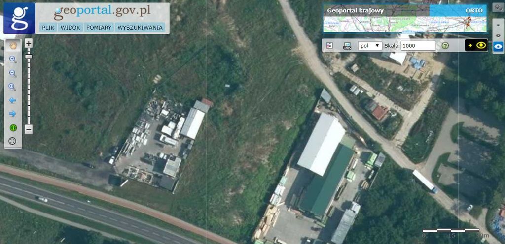 DZIAŁKA MIERZYN UL. LUBIESZYŃSKA 950 M2-WYNAJEM.