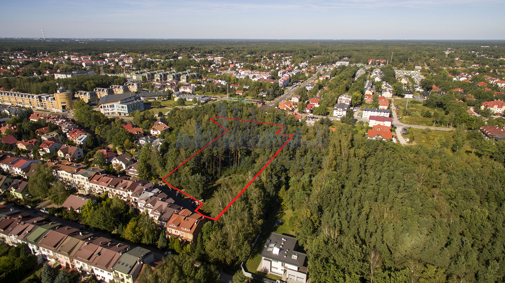 Działka budowlana z lasem POZWOLENIE NA BUDOWĘ
