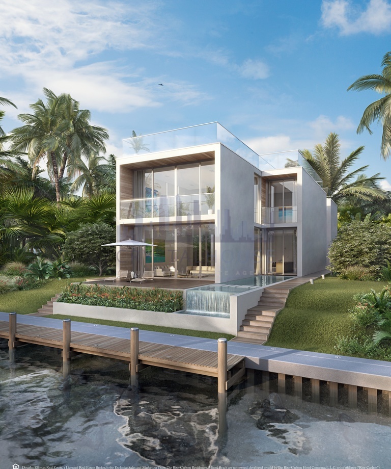 Luksusowa willa na sprzedaż nad oceanem Miami