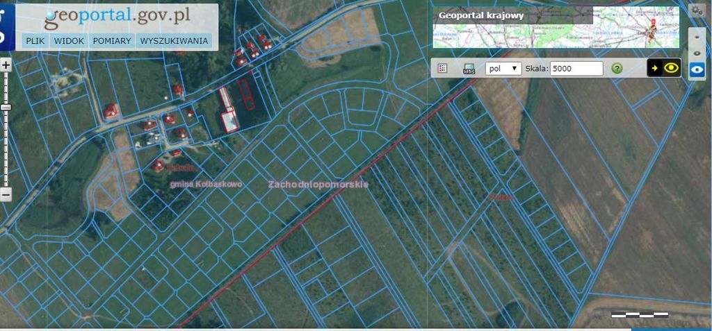 DZIAŁKI O POW. 1.25 HA-STOBNO,GM. KOŁBASKOWO