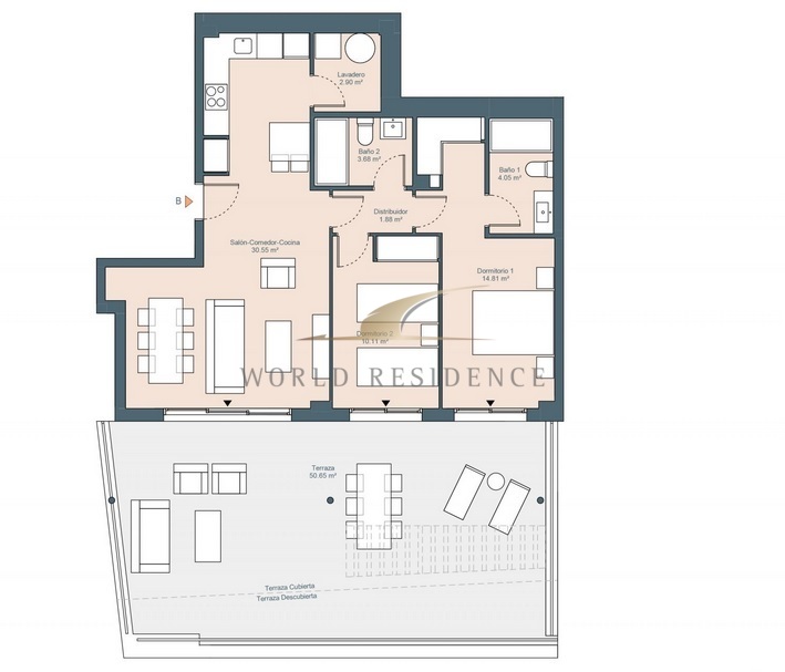 Apartamenty z widokiem na morze