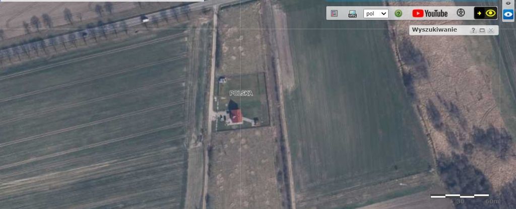 DZIAŁKA PYRZYCE GM. PYRZYCE POW.3001M2.