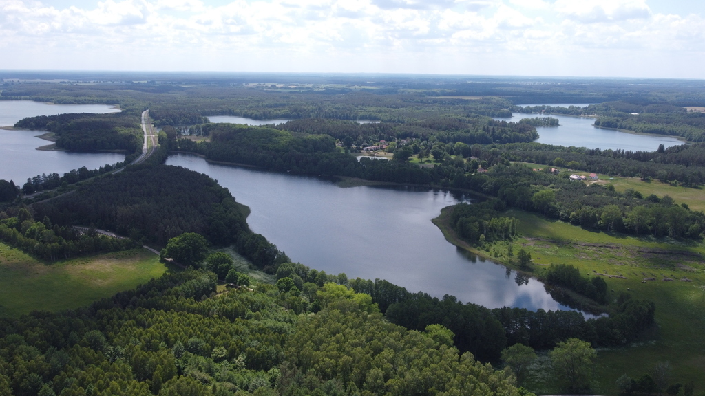Działka bud.1688m2,obr.Piława,przy J.Łąkie,las.