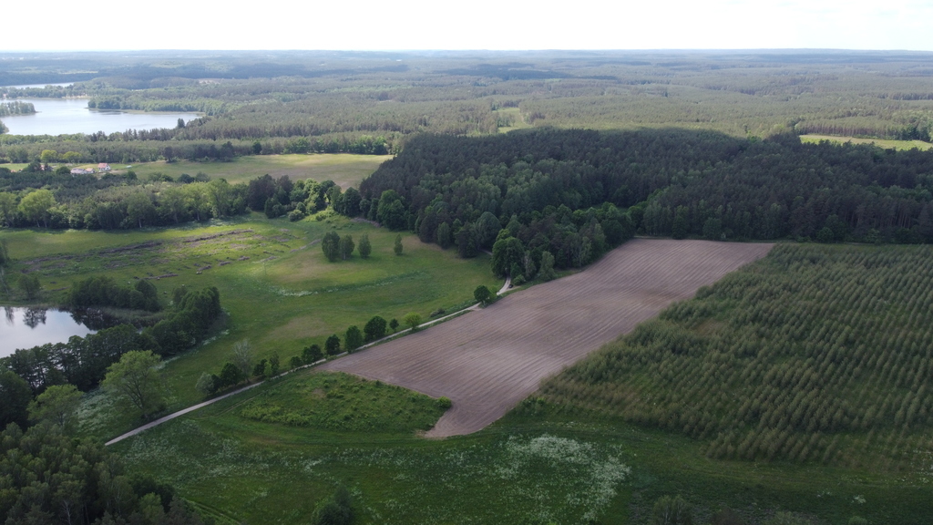 Działka bud.1520m2,obr.Piława,przy J.Łąkie,las.